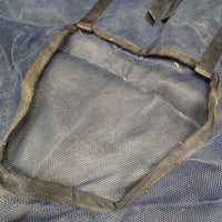 Stiff Mesh Hay Bag *vgc, mnr hay, dirt & stains, older?
