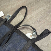 Stiff Mesh Hay Bag *vgc, mnr hay, dirt & stains, older?
