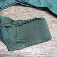 Lycra Full Face Slinky, zipper, Buckle *fair/gc, clean, TORN nose, holes, rubs, hairy, frays, threads
