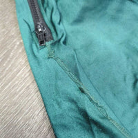 Lycra Full Face Slinky, zipper, Buckle *fair/gc, clean, TORN nose, holes, rubs, hairy, frays, threads
