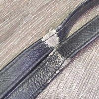 Thick Nylon Lined Soft Stirrup Leathers *gc/fair, scrapes, rubs, faded, older, stiff, dry
