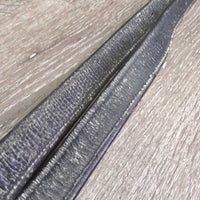 Thick Nylon Lined Soft Stirrup Leathers *gc/fair, scrapes, rubs, faded, older, stiff, dry
