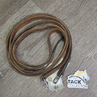 Narrow Stirrup Leathers *gc/fair, older, dents, dirt, rubs,mnr undone stitching, xholes, scrapes, stains, scratches
