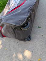 Outbound Extra-Large 4-Door Screen House/Canopy Tent/Gazebo Camping Shelter, Rolling Bag *NEW, all parts, scrapes, sm holes
