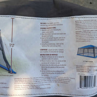 Outbound Extra-Large 4-Door Screen House/Canopy Tent/Gazebo Camping Shelter, Rolling Bag *NEW, all parts, scrapes, sm holes