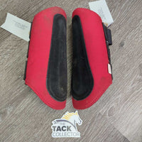 Neoprene Closed Boots, velcro *vgc/gc, mnr dirt, hair & rubs
