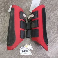 Neoprene Closed Boots, velcro *vgc/gc, mnr dirt, hair & rubs

