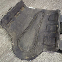 Pr Neoprene Closed Boots, velcro *gc, v.dirty, hairy, faded, rubs
