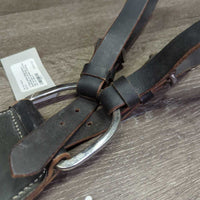 4" Wide Leather Pulling Western Breastcollar, 4x Thin Straps *xc/like new, mnr dust, scrapes, cracking, stiff, dry
