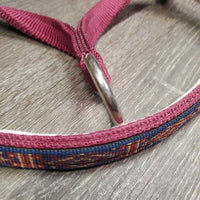 Nylon Western Tie Down Noseband *vgc, mnr dirt, hair & rubs

