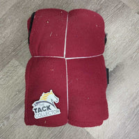 Light Fleece Cooler, velcro front *gc/fair, clean, v.clumpy, hairy, older, hole

