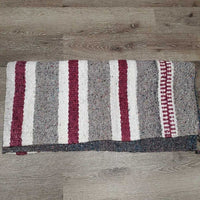 Western Saddle Blanket, tassles *vgc, clean, mnr frays, threads, hair