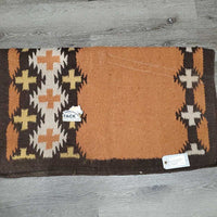 Western Saddle Blanket *vgc, clean, mnr hair, pulls, pills, threads, crease?, curled edge, faded
