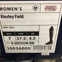 Pr Dress Boots, Zips, 2x black forms, box *vgc/gc, clean & dirt/residue, rubs, faded, scrapes
