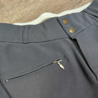 Full Seat Ribbed Breeches *gc, older, mnr unstitched seam
