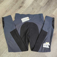 Full Seat Ribbed Breeches *gc, older, mnr unstitched seam
