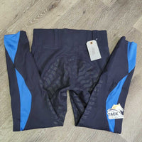 Hvy High Waist Full Seat Sticky Breeches, Pull on *vgc, mnr dirt?stains, rubs, faded
