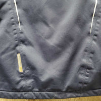 Winter Jacket, Zipper, velcro Hood *gc, older, rubs, snags, dirty pockets, clumpy collar, dirt?stain, pills
