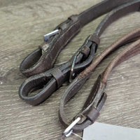 German Martingale, Pr Cotton Web Reins *gc, dirty, rubs, scrapes, residue, faded
