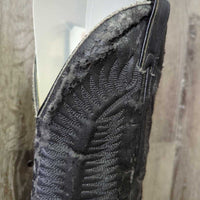 MENS Round Toe Western Boots *gc/fair, clean, v.peeled/shedding, mnr stains, scuffs & rubs
