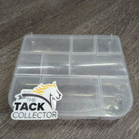 9 Compartment Plastic Organizing Box - Case *xc, clean, mnr scrapes, scratches & stains
