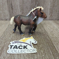 Black Forest Yearling Toy Horse RETIRED *gc, mnr paint chips, scratches, rubs, marks
