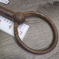 VINTAGE Straight Bar Loose Ring *fair, v.rusty
