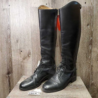 Field Boots, Zips *vgc, mnr dust, dirt, toe scratches, creases & rubs, older
