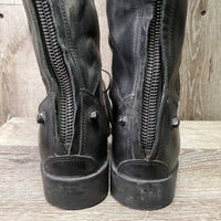 Field Boots, Zips *vgc, mnr dust, dirt, toe scratches, creases & rubs, older
