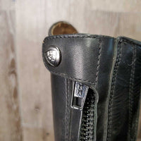 Field Boots, Zips *vgc, mnr dust, dirt, toe scratches, creases & rubs, older
