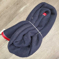 Wool Cooler, 2 legs, decotail *gc, clean, older, hairy, hay, pilly, mnr clump
