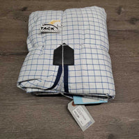 Cotton Sheet, 2 legs *new, tags, bag, mnr stains/dirt
