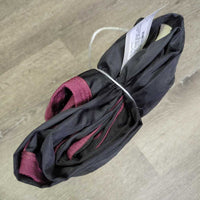 Nylon Stable Sheet - Blanket, 2 legs, 1 Front Strap only *gc/fair, clean, cracked reinforcements, older

