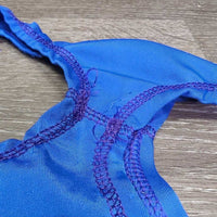 Full Face Lycra Slinky, Zipper, Buckle *gc/vgc, clean, mnr stretched elastic, rubs, snags & loose threads
