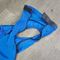Full Face Lycra Slinky, Zipper, Buckle *gc/vgc, clean, mnr stretched elastic, rubs, snags & loose threads
