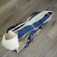 Stiff Mesh Fly Sheet, belly, tail *gc, clean, dingy, stains, older, mnr snags, rubs, hair
