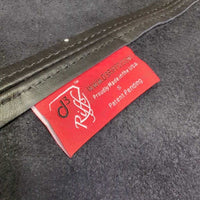 Leather Half Chaps, Back Zips, Fancy Charm Chains, Conchos, Velvet Bag: replacement straps, allen wrench, Brochure *like new, mnr dents & rubs
