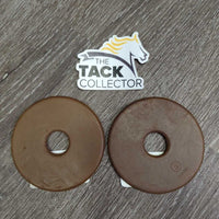 2 Thick Gum Rubber Bit Guards *vgc, clean, mnr stains

