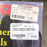 Pr Rubber Boot Covers, box *new
