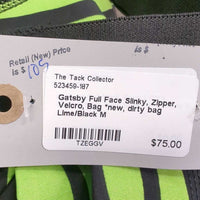 Full Face Slinky, Zipper, Velcro, Bag *new, dirty bag
