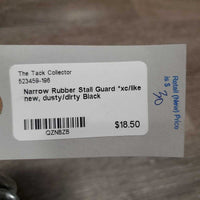 Narrow Rubber Stall Guard *xc/like new, dusty/dirty
