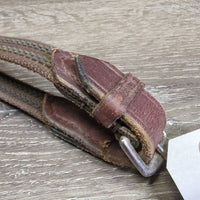Thick Wide Braided Rubber Grip Inserts Web Reins *gc, rubs, dry, dirty, edge scrapes, dry rubber
