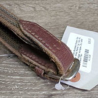 Thick Wide Braided Rubber Grip Inserts Web Reins *gc, rubs, dry, dirty, edge scrapes, dry rubber
