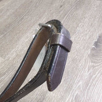 Pr Braided Reins *xc/like new, stiff, film
