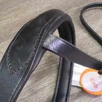 Padded Leather Noseband ONLY *xc/like new, v.mnr rub
