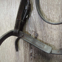 Soft Rsd Bridle *gc, clean, stretched keepers, threads, rubs
