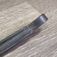 Padded Leather Browband *vgc, clean, mnr stains
