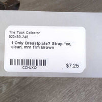 1 Only Breastplate? Strap *xc, clean, mnr film
