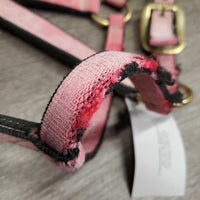 Stiff Nylon Halter *fair, faded, tears, clean
