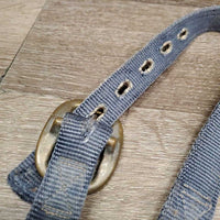 Nylon Halter *gc/fair, clean, faded, stiff, tears, oxidization
